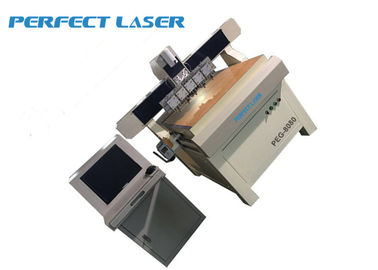 Automatische 1.25kw de Lasersnijmachine van Co2 van het Gietijzerglas 1230×1300×1300mm