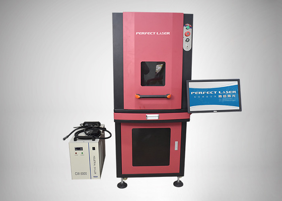 Gesloten kast UV-lasermarkeermachine PE-UV-1W 3W 5W voor elektronische componenten