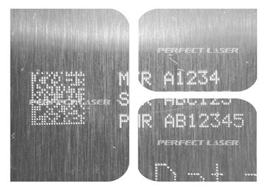 Automatische platte puntpenmarkeermachine 150 × 100 mm gebied voor plastic naambord