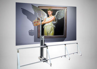 De verticale 3D Machine van de Drukinkjet van de Fotomuur voor Muurschildering die CMYK-Muurprinter schilderen