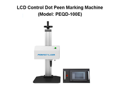 Perfecte laser-LCD-controle dot peen markeermachine