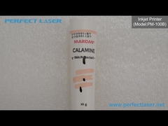 Perfecte industriële laser inkjet-drukmachines PM-100B druk op plastic fles