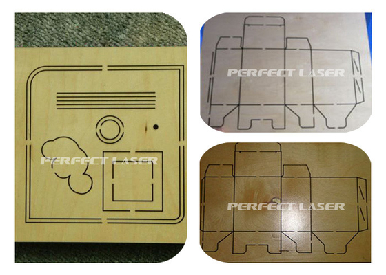 0909 1212 1218 6000mm/Min Snijsnelheid Plastic PVC Board Multiplex Die Board Lasersnijmachine