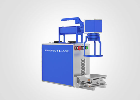 8000 mm/s draagbare laseretsmachine 50 W Handheld Willekeurige polarisatie