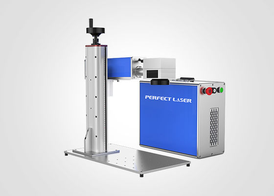 20W MOPA Desk Lifting Type Fiber Lasermarkeermachine Klein Compact