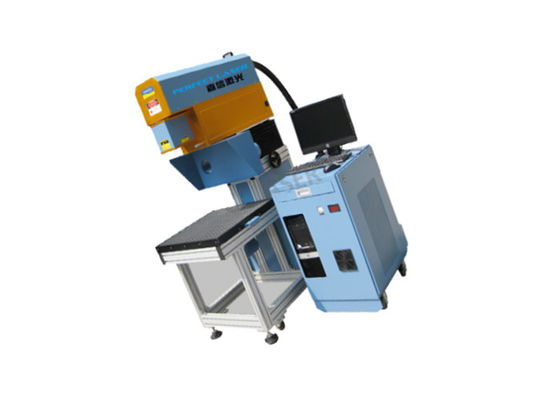 3D dynamische 200 mm × 200 mm lederen Co2-lasermarkeermachine Eenvoudige bediening