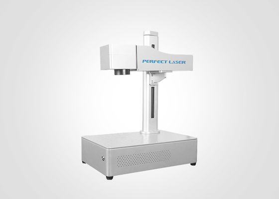 Desktop zilver zwart 20w 30w 50w mini klein formaat metaalvezel lasermarkeermachine