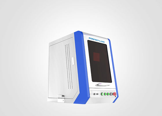 50W / 100W groene metalen lasermarkeermachine met gesloten deksel