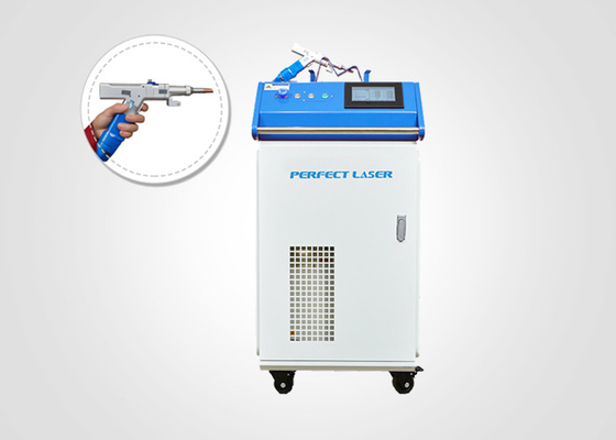 1070nm 1000W 1500W Handheld Laser Welding Machine voor het lassen van roestvrij staal Aluminium legering gegalvaniseerd plaat