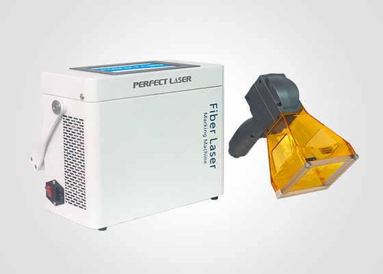 Automatische slimme lcd 20W 30W handheld laser etsen machine voor metaal aluminium koolstof ss