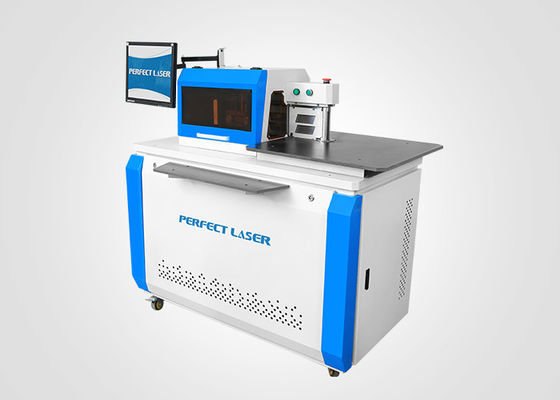 Hoge precisie metalen doosletterapparatuur / automatische brievenbuiger