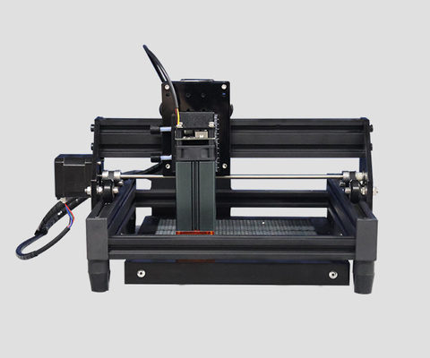 10W blauw licht kleine draagbare automatische lasergraveringsmachine voor blad hout chip leer metaal karton plastic acryl