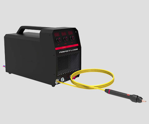 1200W Kleine Desktop Handheld Pulse Metaalvezel Laserlasmachine