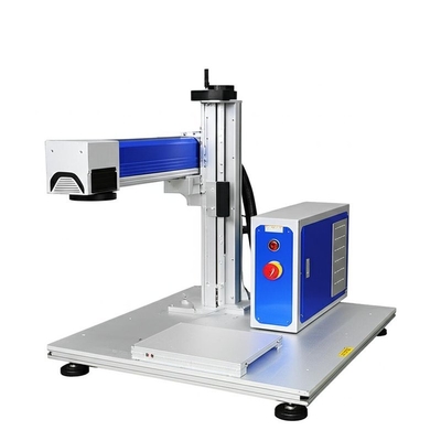 650 tekens/seconde markeersnelheid lasermarkeermachine met precisie 2D-scannermethode en luchtkoeling