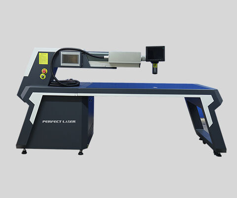 300W dubbellichtweglasersweismachine met CCD-observatiesysteem voor metaal