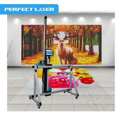 3D Vloer Muur Printmachine Verticale Grond Printmachine voor Muurschilderingen/Binnenhuisdecoratie/Buitenreclame