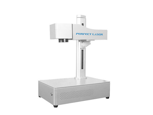 Desktop Metaal Fiber Laser Markering Graveermachine 110x110mm Mini Klein Formaat